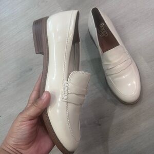 Franco Sarto Women's Ivory Loafers